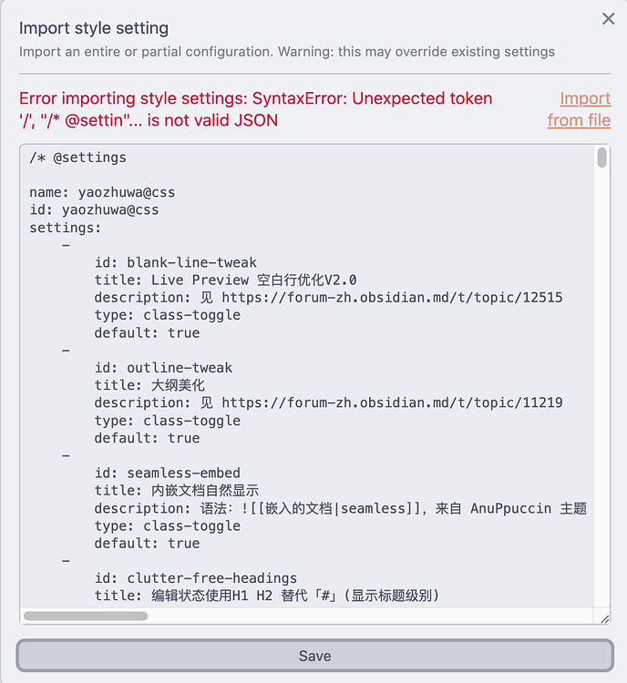 style-settings-css-is-not-valid-json