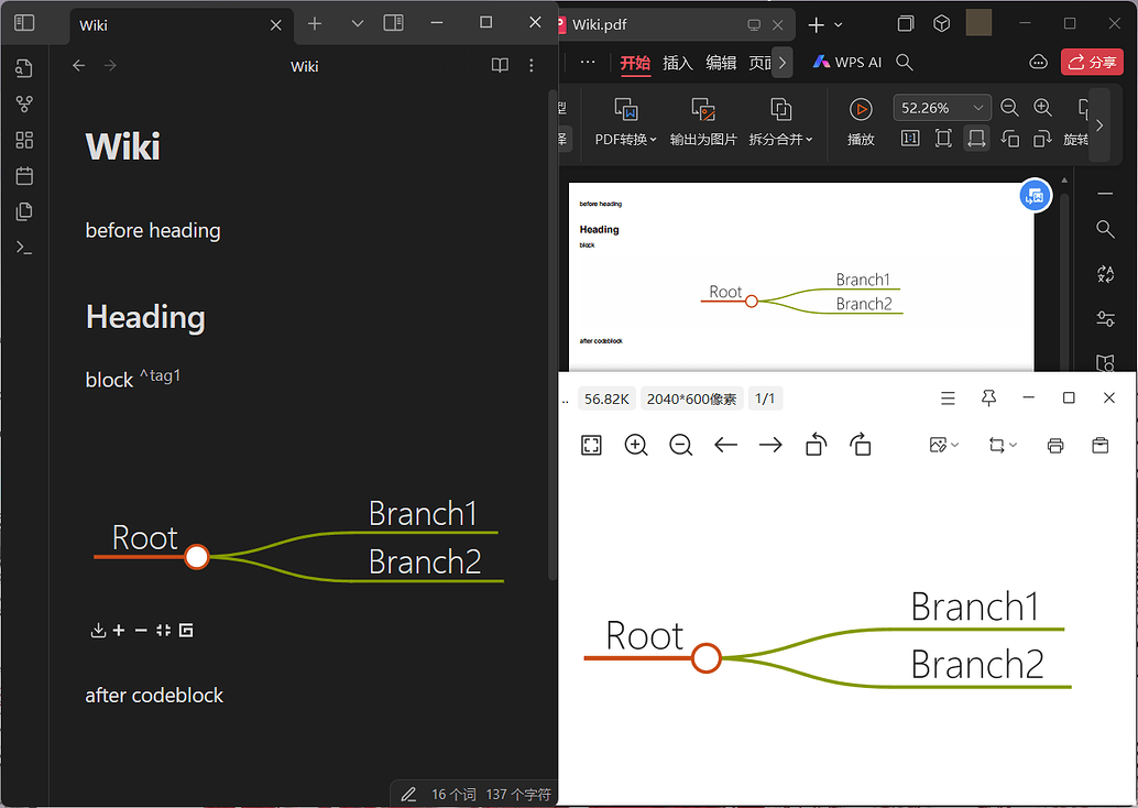 可编辑的浮窗与可导出的 Markdown Mindmap 导图 - 开发讨论 - Obsidian 中文论坛