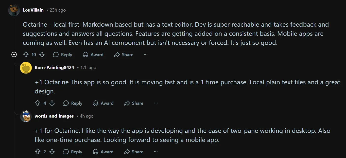 我尝试了一款Notion+Obsidian 的软件，这是剖析报告- 经验分享- Obsidian 中文论坛